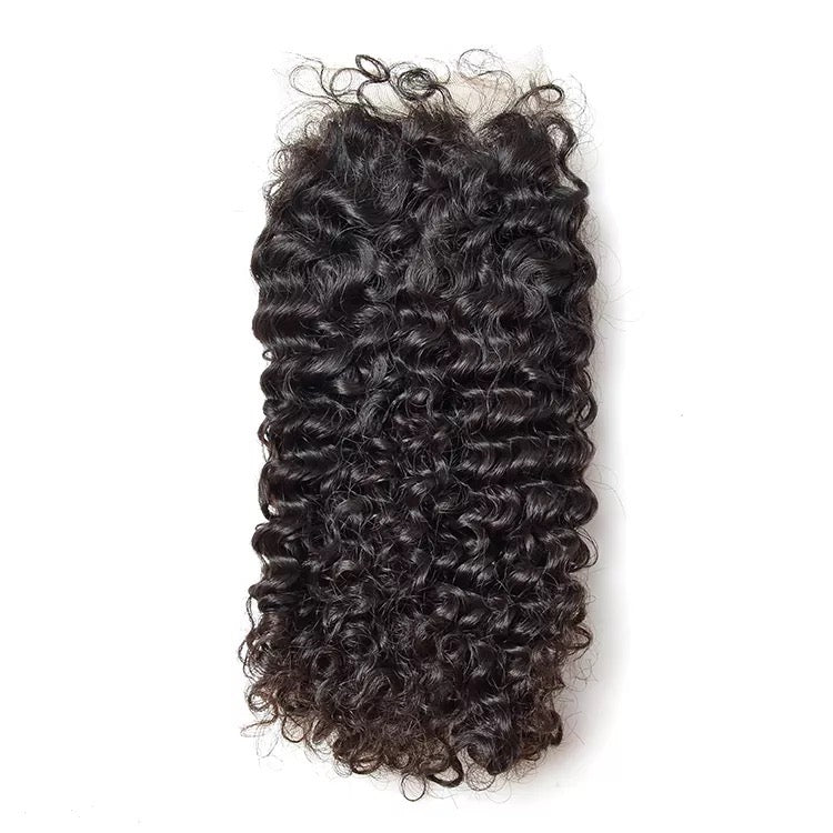 AP Raw Brazilian Curly 5x5 Transparent Lace Closure