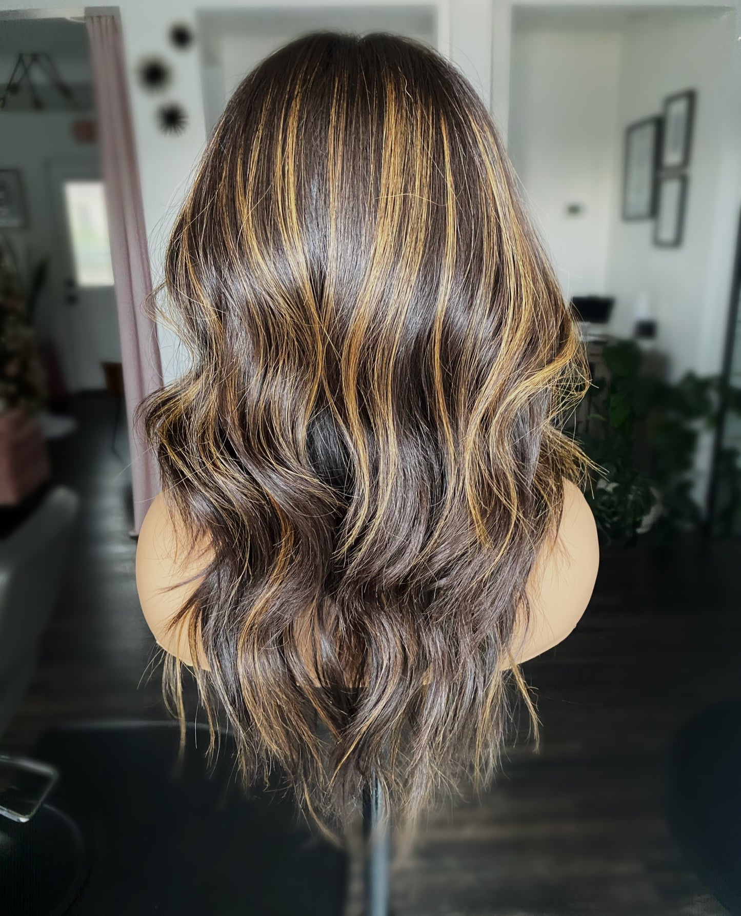 The "April" Unit 14" Long Layers w/highlights